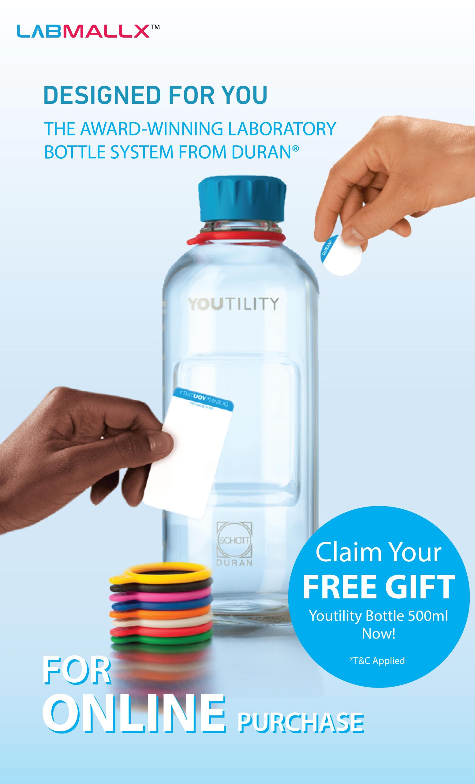 Claim Your Free Gift Duran Youtility Bottle! Limited Time Only!