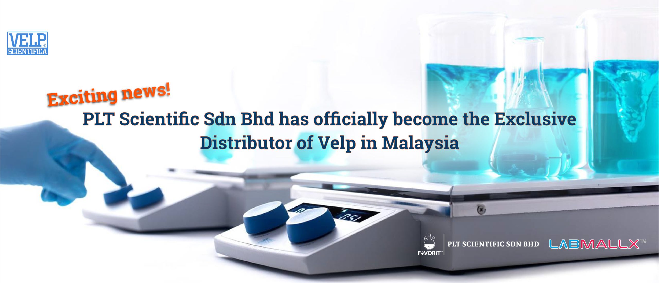 Breaking News: PLT Scientific Sdn Bhd Secures Exclusive Distributorship of Velp in Malaysia