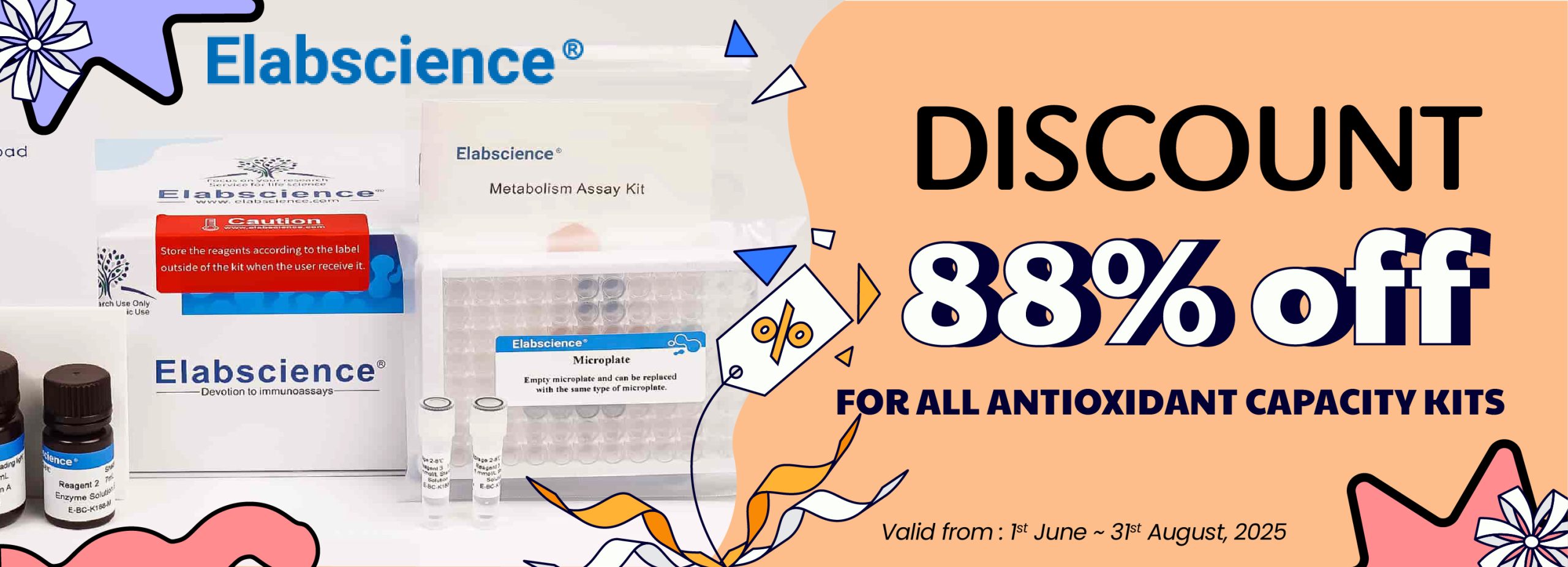 ELABSCIENCE Antioxidant Capacity Kits Promo